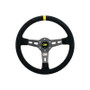 OMP Racing OD0-2055-071 - OMP RS Steering Wheel Black/Yellow D 350
