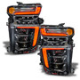ORACLE Lighting 1452-330 - 20-21 Chevy Silverado HD 2500/3500 RGB+W Headlight DRL Upgrade Kit - ColorSHIFT