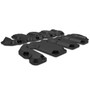 PPE 118021418 - Valve Cover Kit Black Matte No Pillars 2004.5-2010 6.6L Duramax  Diesel