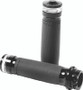 Performance Machine 0063-2101M-B - Contour Led Handle Grip Set - Black Ano
