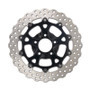 Performance Machine 0133-1807S-B - Disc Carr Dominator 11.8in x .20 FF No O/S Rr - Black Ano