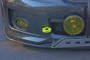 Perrin PSP-BDY-231NY - 08-14 Subaru WRX & STI / 08-11 Impreza / 05-09 Legacy Tow Hook Kit (Front) - Neon Yellow