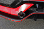 Perrin PHP-BDY-251GBK - 17-21 Honda Civic Si/Type R/Touring/Hatchback Tow Hook Kit Rear - Gloss Black