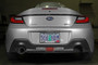 Perrin PSP-BDY-604R - 22-25 Subaru BRZ / Toyota GR86 Exhaust Cutout Plate (Right Side For Single Outlet Exh Sys)