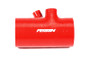 Perrin PSP-INT-426RD - 22-24 Subaru WRX / 20-25 LGT & OBXT Turbo Inlet Hose w/Turbo Adapter Flange (Short) - Red