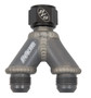 Peterson Fluid 10-1730 - Systems Y-Manifold -20AN B-Nut To 12/12 Peterson Fluid 10-1730 - Systems Y-Manifold -20AN B-Nut To 12/12
