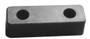 Pit-Pal Products 703 - Trailer Door Bumper 7.75in L x 2in H x 2.437