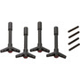 Proform 141-756 - Engine Valve Cover Wing Nuts Steel Black Bowtie Logo 1/4-20 Thread 4 Pack Red Bowtie Chevrolet Performance Parts Proform 141-756 - Engine Valve Cover Wing Nuts Steel Black Bowtie Logo 1/4-20 Thread 4 Pack Red Bowtie Chevrolet Performance Parts