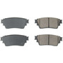PowerStop 16-2135 - Power Stop 2019 Mitsubishi Eclipse Cross Rear Z16 Evolution Ceramic Brake Pads