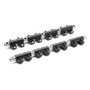 Proform 440-869 - Roller Rocker Arm Set 1.5 Shaft-Mount MOPAR Black Fits Small Block Chrysler Engines