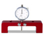 Proform 66797 - Magnetic Deck Bridge Tool Dial Indicator Not Included Will Fit Over Any Cylinder Bore Up to 4.500 Inches Aluminum Red Anodized Magnets