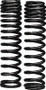 Progressive Suspension 03-1368B - Progressive Rear Springs 105/150 (PR) - Black
