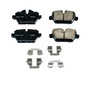 PowerStop 17-1554 - Power Stop 11-16 Mini Cooper Countryman Rear Z17 Evolution Ceramic Brake Pads w/Hardware