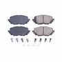 PowerStop 17-1903 - Power Stop 17-19 Fiat 124 Spider Front Z17 Evolution Ceramic Brake Pads w/Hardware