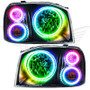 ORACLE Lighting 3564-504 - Nissan Frontier 01-04 Halo Kit - Triple - ColorSHIFT w/ Simple Controller