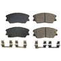 PowerStop 17-2287 - Power Stop 20-22 Kia Soul Front Z17 Evo Ceramic Brake Pads w/Hardware