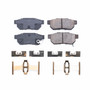 PowerStop 17-374 - Power Stop 86-01 Acura Integra Rear Z17 Evolution Ceramic Brake Pads w/Hardware