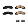 PowerStop 17-411 - Power Stop 01-02 Ford E-450 Econoline SD Front or Rear Z17 Evolution Ceramic Brake Pads w/Hardware