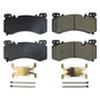 PowerStop 17-2407 - Power Stop 2022 GMC Yukon XL Front Z17 Evo Ceramic Brake Pad w/Hardware