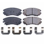 PowerStop 17-924 - Power Stop 07-10 Hyundai Elantra Front Z17 Evolution Ceramic Brake Pads w/Hardware