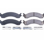 PowerStop 17-821 - Power Stop 00-02 Dodge Ram 2500 Front Z17 Evolution Ceramic Brake Pads w/Hardware