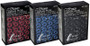 Project Kics WEL5313K - Leggdura Racing 53mm EL53 Shell Type Lug Nut 16 Pcs + 4 Locks 12X1.25 Black