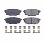 PowerStop 17-892 - Power Stop 01-03 Mazda Protege Rear Z17 Evolution Ceramic Brake Pads w/Hardware
