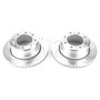 PowerStop AR83067XPR - Power Stop 13-22 Ram 3500 Rear Drilled & Slotted Rotor - Pair