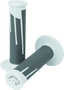 ProTaper 021690 - Full Diamond Clamp-On Grips - White/Dark Gray ProTaper 021690 - Full Diamond Clamp-On Grips - White/Dark Gray