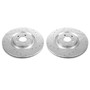 PowerStop AR85151XPR - Power Stop 13-14 Ford Mustang Front Drilled & Slotted Rotor - Pair