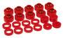Prothane 1-103 - 80-86 Jeep CJ5/CJ7 Body Mount 22 Bushing Kit - Red