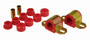 Prothane 1-1117 - 84-99 Jeep Cherokee / Commander Front Sway Bar Bushings - 1 1/8in - Red
