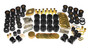 Prothane 1-2017-BL - 07-11 Jeep Wrangler Total Kit - Black