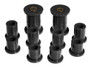 Prothane 18-1005-BL - 89-95 Toyota Truck 2wd Rear Spring & Shackle Bushings - Black