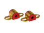 Prothane 19-1102 - Universal Sway Bar Bushings - 1/2in for A Bracket - Red