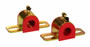 Prothane 19-1207 - Universal 90 Deg Greasable Sway Bar Bushings - 7/8in - Type B Bracket - Red