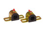 Prothane 19-1176-BL - Universal Greasable Sway Bar Bushings - 15/16in - Type B Bracket - Black