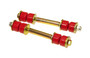 Prothane 19-408 - Universal End Link Set - 4 1/4in Mounting Length - Red