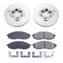 PowerStop CRK1176 - Power Stop 03-04 Nissan Frontier Front Z17 Evolution Geomet Coated Brake Kit