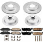 PowerStop CRK1868 - Power Stop 00-03 Ford F-150 Front & Rear Z17 Evolution Geomet Coated Brake Kit