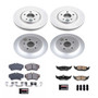 PowerStop CRK1708 - Power Stop 03-09 Chrysler PT Cruiser Front & Rear Z17 Evolution Geomet Coated Brake Kit