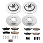 PowerStop CRK1701 - Power Stop 99-02 Chrysler 300M Front & Rear Z17 Evolution Geomet Coated Brake Kit