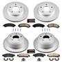 PowerStop CRK2005 - Power Stop 97-05 Chevrolet Blazer Front & Rear Z17 Evolution Geomet Coated Brake Kit