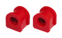 Prothane 6-1135 - 79-04 Ford Mustang Front Sway Bar Bushings - 27mm - Red