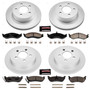 PowerStop CRK2154 - Power Stop 03-06 Jeep Wrangler Front & Rear Z17 Evolution Geomet Coated Brake Kit