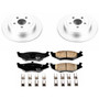 PowerStop CRK1687 - Power Stop 96-00 Plymouth Breeze Rear Z17 Evolution Geomet Coated Brake Kit