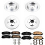 PowerStop CRK1683 - Power Stop 01-05 Chrysler Sebring Front & Rear Z17 Evolution Geomet Coated Brake Kit