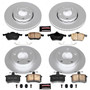 PowerStop CRK2799 - Power Stop 96-98 Audi A4 Quattro Front & Rear Z23 Evolution Sport Coated Brake Kit