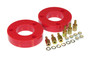 Prothane 6-1713 - 09+ Ford F150 Front Coil Spring 2in Lift Spacer - Red