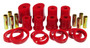 Prothane 6-306 - 99-04 Ford Mustang Rear Lower Oval Control Arm Bushings - Red
